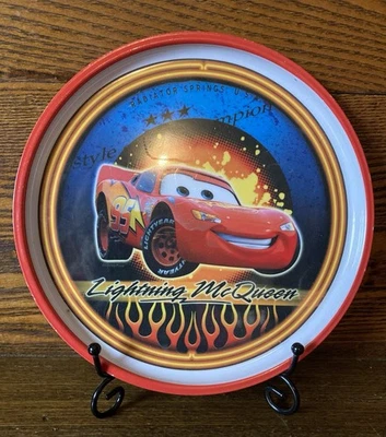 Disney CARS Lightning McQueen 8” Melamina Niños Plato Zak Diseños Foto 1 de 3