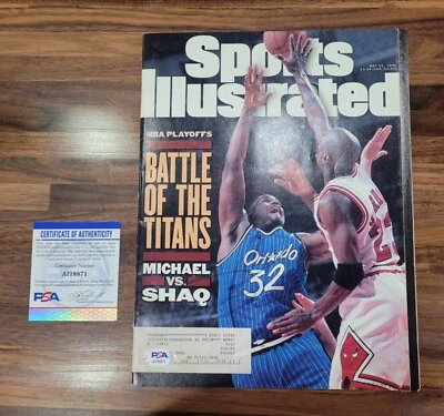 Shaquille O'Neal Signed/Autographed 1995 Sports Illustrated Magazine (PSA) - Image 1 of 4