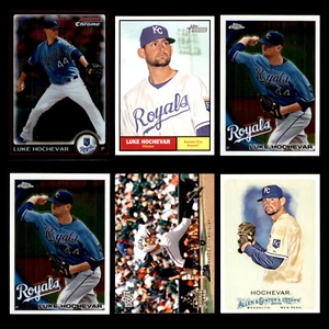 Luke Hochevar Lot 6 Baseball Cards 2008(RC)-2010 Kansas City Royals Set MLB - Picture 1 of 8