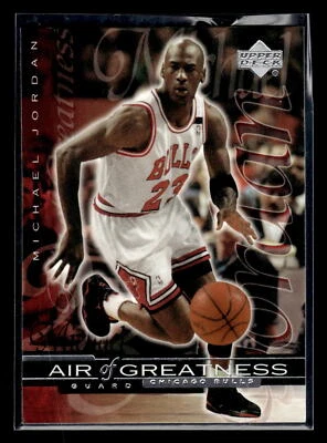 1999 Upper Deck #137 Michael Jordan Air of Greatness Bulls   Mint+ New - Image 1 of 2
