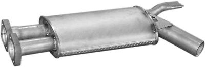 Silencieux Central Pot Moyen D'Échappement pour BMW 5er E34 520i M20 95KW 87-90 - Photo 1/3