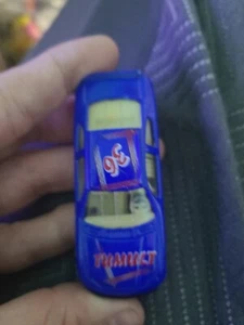 Vintage 2.75” Long Plastic Tumult 36 Blue Racing Race Car (JL) - Picture 1 of 6
