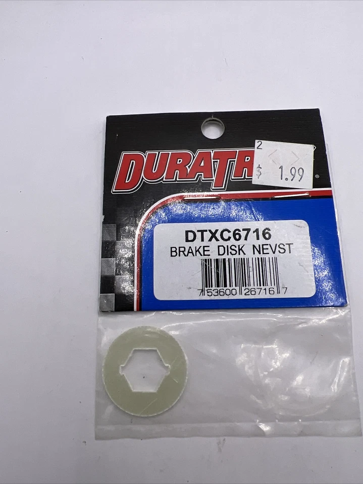 Vintage RC Car Duratrax DTXC6716 Nitro Evader ST NEVST Brake Disk Disc Old Stock - Image 1 of 2