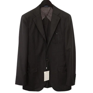 Men Suitsupply Blazer La Spalla Wool Brown Vitale Barberis 102 EU52L UK/US42L - Picture 1 of 8