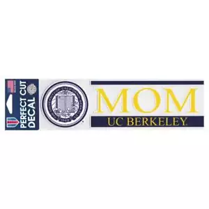California Golden Bears Perfect Cut Decal - Mom - 9.5" x 3" - Picture 1 of 1