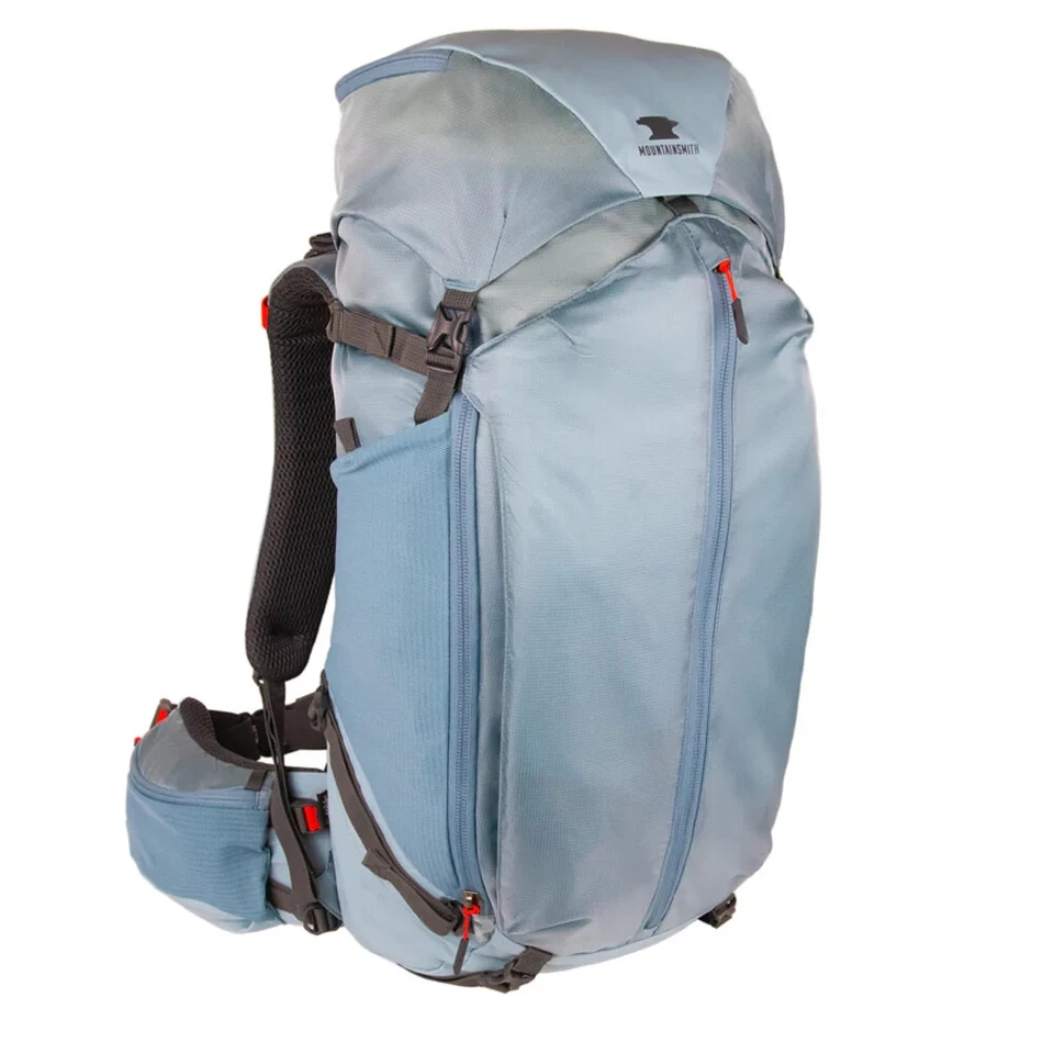 New Mountainsmith Apex 60L Backpack; Color: Smoke Blue - Image 1 of 4