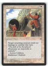 Warning *Common* Magic MtG x1 Ice Age MP