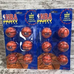 NOS Vintage 1995 Pentech NBA Party Favors Squirt Ball Basketball Lot - Picture 1 of 7