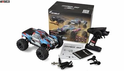 Hyper Go Monster Truck Brushless 45km/h Lipo2S 1050mha RTR 4WD 1/16 Rc Amewi MJX - Immagine 1 di 4