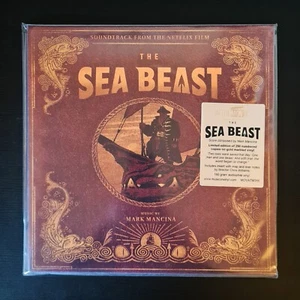 MARK MANCINA - THE SEA BEAST Limited Edition GOLD MARBLED Vinyl LP Numbered OST - Picture 1 of 4