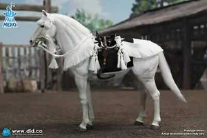 Caballo Blanco Samurai Japonés Héroe Sueños Dragón 6 Pulgadas Escala 1/12 XH80021 - Imagen 1 de 9