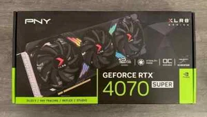 🔥NEW PNY GeForce RTX 4070 Super 12GB GDDR6X XLR8 Gaming Verto OC Graphics Card - Picture 1 of 11