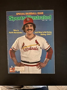 Sports Illustrated April 7 1980 Keith Hernandez St Louis Cardinals vintage - Picture 1 of 1