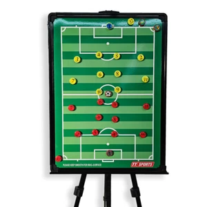 Taktiktafel Fussball mit Teleskop-Stativ, 60x44cm - Bild 1 von 4