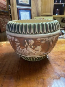Vintage 1915 -1916 Roseville Donatello Jardiniere Planter - Picture 1 of 7