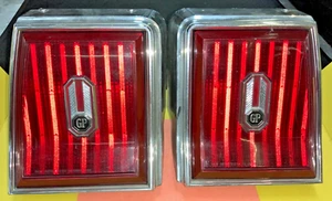 VTG 1981-87 Pontiac Grand Prix G-Body R&L Taillights - AS IS - NOT TESTED Lot 2 - Picture 1 of 22