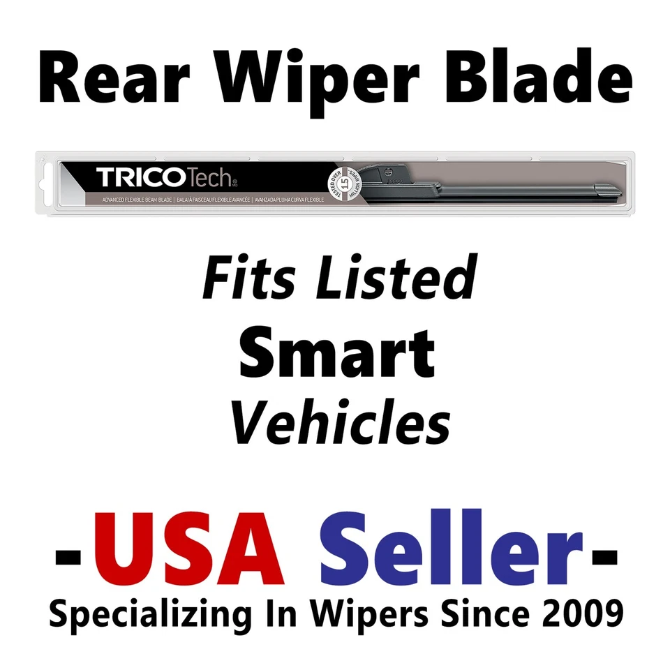 Limpiaparabrisas trasero - Hoja de haz premium - se adapta a vehículos inteligentes enumerados - 19130 Foto 1 de 1