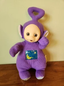 Vtg Teletubbies Tinky Winky Plush Light Up Purple 1999 13" Tummy Glow Tested - Picture 1 of 5