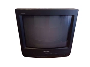 Sony Trinitron KV-G14Q1 color TV , televisor vintage 14" - Foto 1 di 11