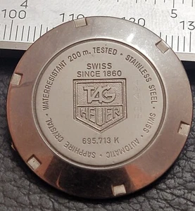 Fondello TAG HEUER-per automatico a Vite- VINTAGE!!! - Imagen 1 de 4