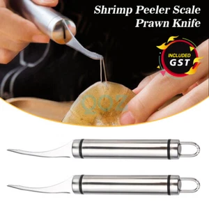 1/2PCS 5in1 Shrimp Line Fish Maw Prawn Knife Peeler Multifunctional Kitchen Tool - Picture 1 of 12