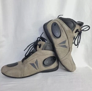 DAINESE VERA CRUZ MOTORCYCLE SHOES- Gray IN GREAT CONDITION US SIZE 5.5 - Picture 1 of 10