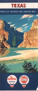 Hoja de ruta de Chevron de 1962: Texas NOS - Imagen 1 de 1