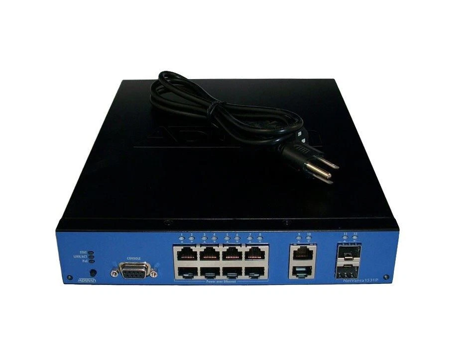 Adtran NetVanta 1531P 12-Port PoE Network Switch 1700571F1 - Image 1 of 1