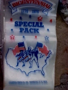 100 NEW ORIGINAL UNUSED  CHAMPION  BICENTENNIAL MARBLE BAGS  $25.99 POSTPAID !! - Picture 1 of 5