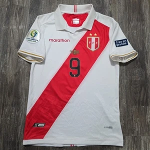 Maglia Calcio Maratona Perù Home 2019 Paolo Guerrero Uomo S Finale Copa America - Foto 1 di 8