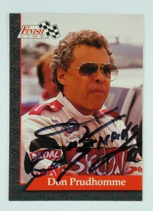 Don Prudhomme Signed 1993 Finish Line Trading Card #36 NHRA Autographed HOF - Picture 1 of 3