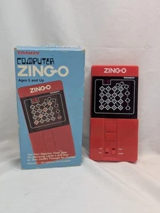 Tandy Zingo Handheld Electronic Computer Vintage w/ Box. Working! Retro Gaming - Picture 1 of 11