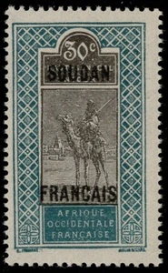 FRENCH SUDAN 34 - Camel Rider "1926 Provisional" (pc31735) - Picture 1 of 1