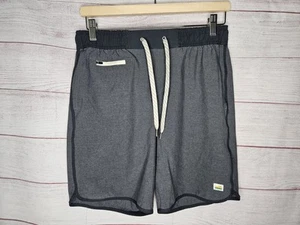 Vuori Banks Shorts Mens Small Unlined V330 Gray Drawstring Pockets 7" Inseam - Picture 1 of 6