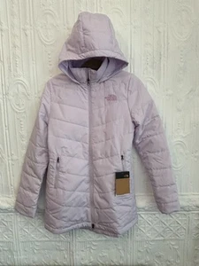 Chaqueta para mujer The North Face talla pequeña lavanda Taburello Puffer cremallera completa - Imagen 1 de 4