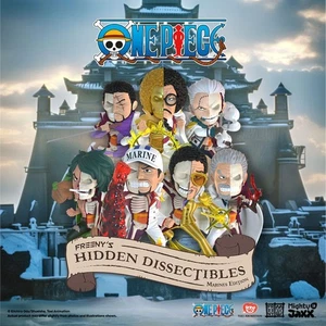 One Piece Freeny's Hidden Dissectables Marines Edition 4 inch Vinyl Figure Bl... - Imagen 1 de 1