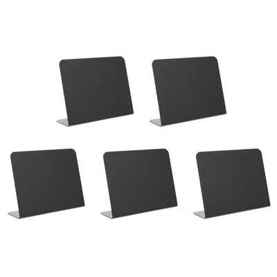  5 Pcs Tafel Etiketten Kreidetafel Klein Kleine Tafelschilder Tischtafel - Bild 1 von 4