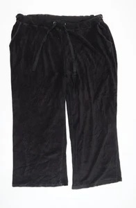 Maine New England Women's Black Velour Trousers Size 20 - Picture 1 of 12