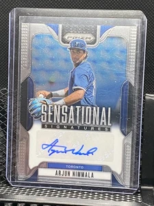 Arjun Nimmala 2025 Prizm - Sensational Signature / Auto - Blue Jays - Picture 1 of 2
