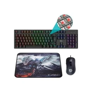 Klawiatura i mysz do gier Hiditec PAC010026 - Zdjęcie 1 z 3
