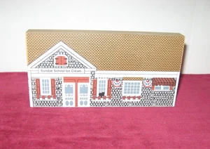 Cat's Meow Sundae School Ice Cream Shop Cape Cod 1993 Cat's Meow Village - Picture 1 of 4