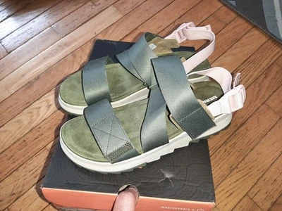 Sandalia Merrell Alpine Cush con correa trasera talla 9 M para mujer con caja Foto 1 de 3