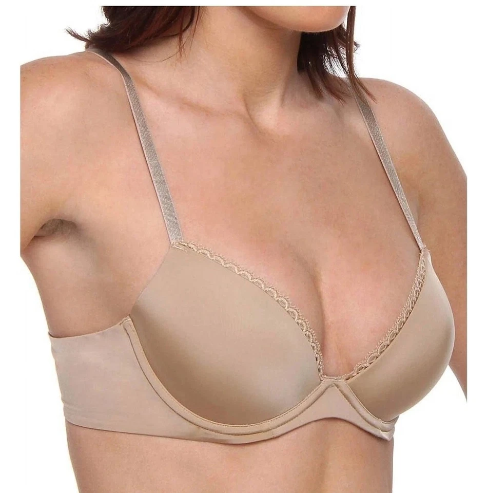 Calvin Klein Seductive Comfort Customized Underwire Lift Bra Nude 30DD - Image 1 of 4