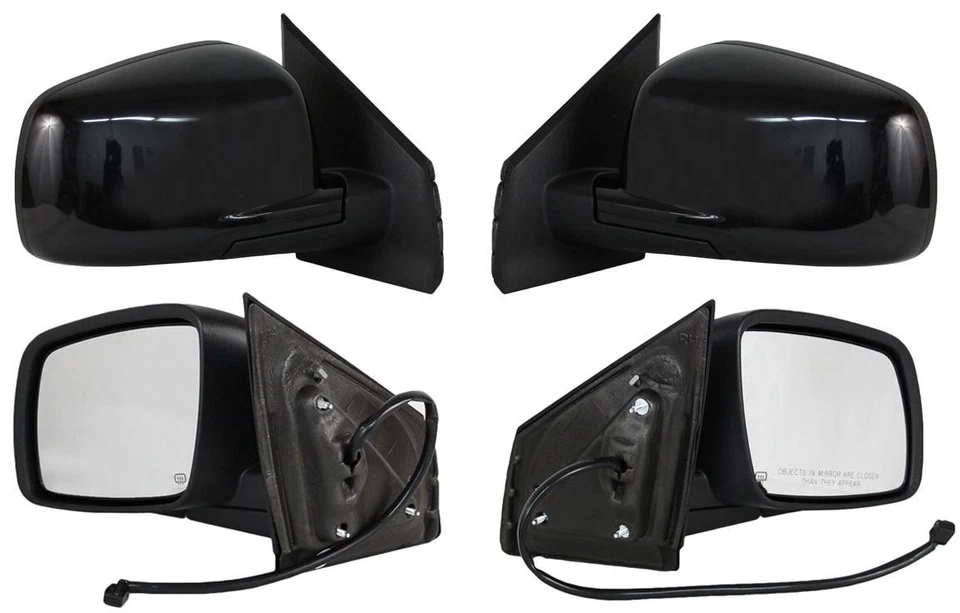 NUEVO PAR DE ESPEJOS RETROVISORES PARA CHEVROLET TAHOE 1995-2000 POTENCIA SIN CALEFACCIÓN 4 CABEZALES 4 PINES Foto 1 de 1