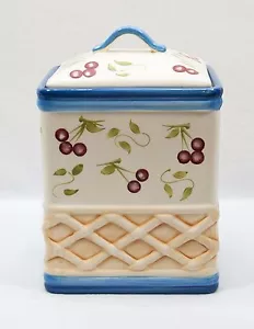 Tarro de galletas de arcilla vintage Inspirado Stone Lite cocina de campo - Imagen 1 de 11