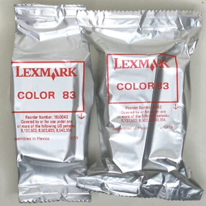 Lexmark 83 Genuine Colour Cartridge. 18L0042E. Twin (2) Pack. New & Sealed. - Picture 1 of 1