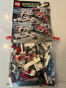 LEGO Speed Champions #75876 Porsche 919 Hybrid 917K Pit Lane Minifigures 99.5% - Picture 1 of 6
