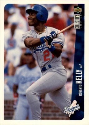 1996 Collector's Choice MLB Roberto Kelly #184 - Image 1 of 2