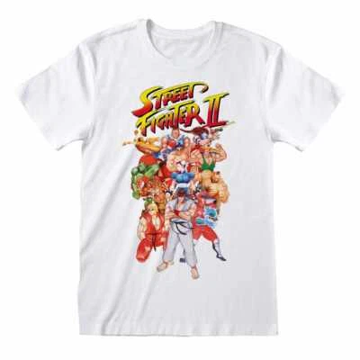 ** Street Fighter 2 Characters T-shirt Capcom Official Licensed ** - Image 1 of 3