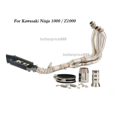 Глушитель коллекторов выхлопной системы с убийцей DB для Kawasaki Z1000 Ninja 1000 - Изображение 1 из 4